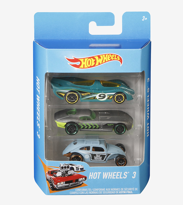 Hw Basic Cars - 3 Car Pack Ass-Multi