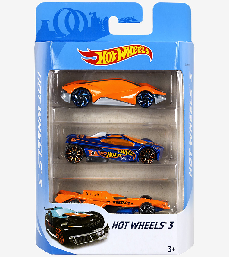 Hw Basic Cars - 3 Car Pack Ass-Multi