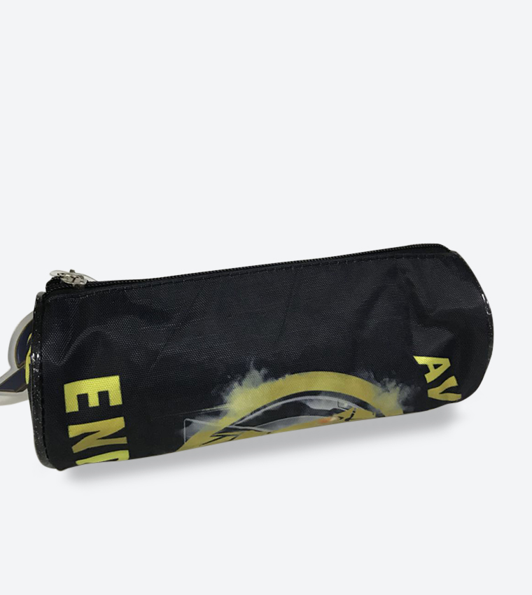 Avengers Endgame Printed Pencil Case - Black