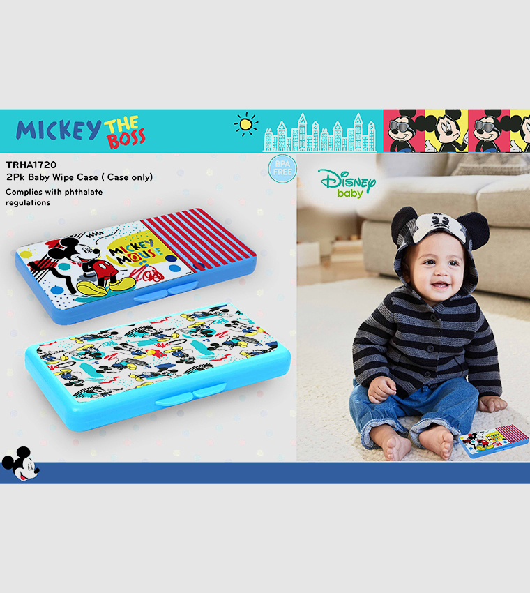 Pack Of 2 Minnie Mouse Wipes Dispenser