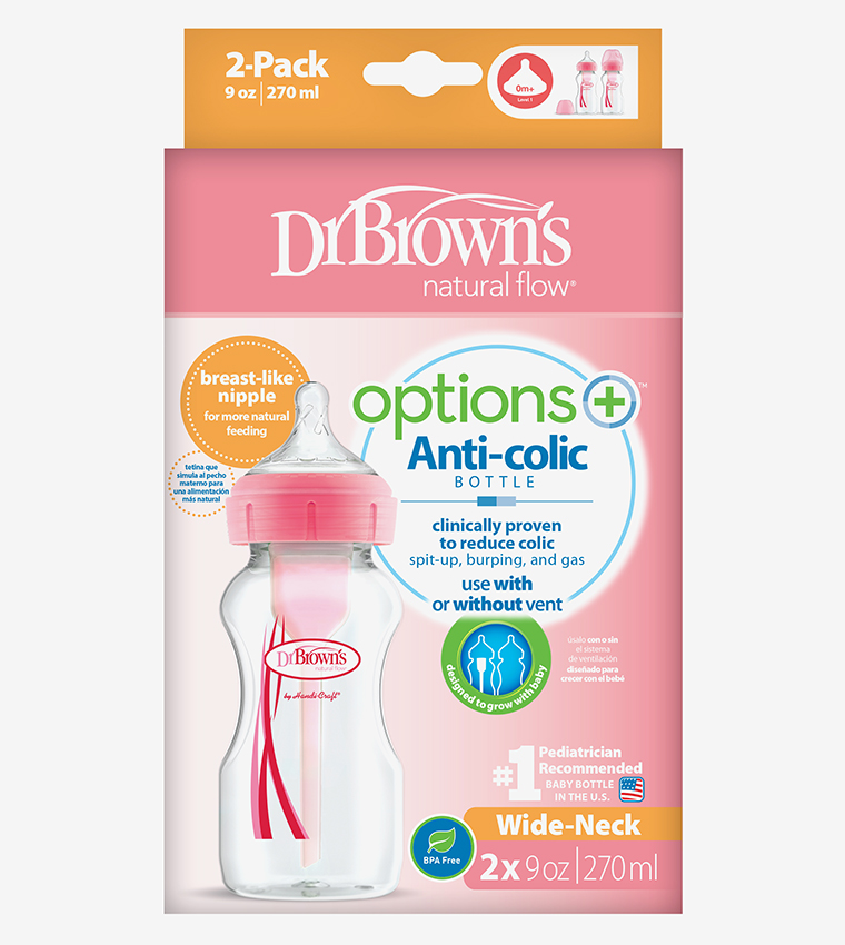 Feeding Bottle Set Plastic - Multi