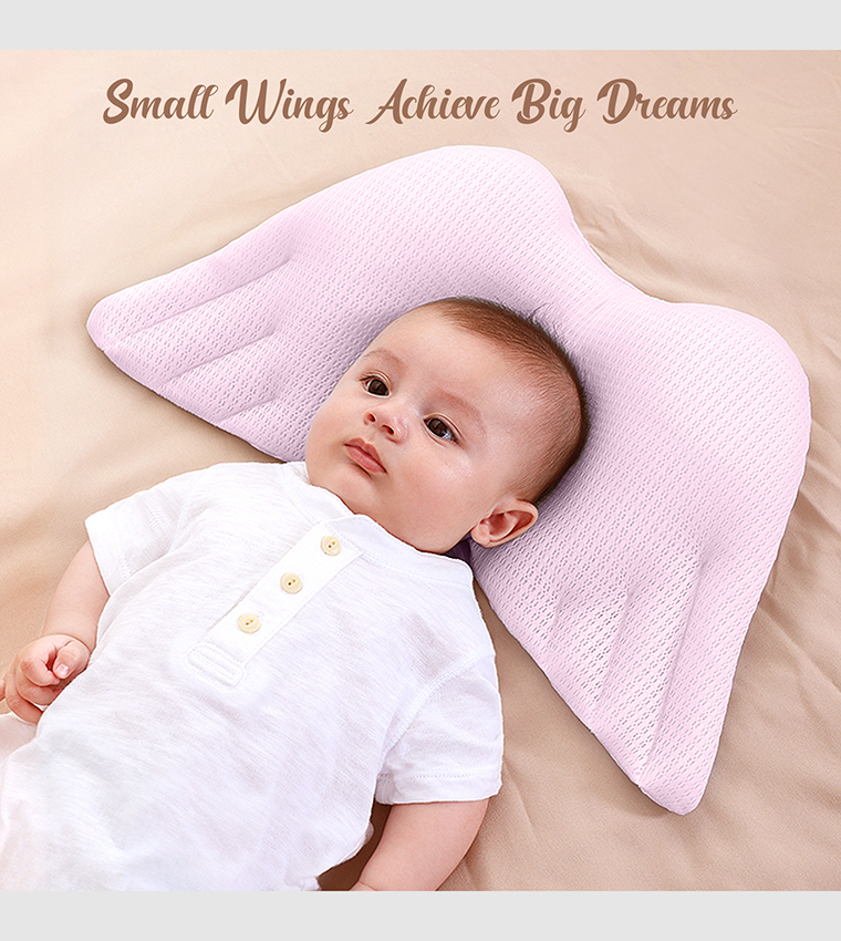 Buy Sunveno Sambox Infant Head Shaper Wings Pillow Pink In Pink 6thStreet UAE
