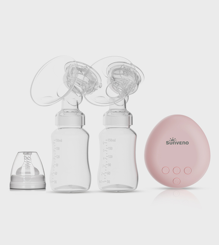  Automatic Dual Breast Pump with Controller - White