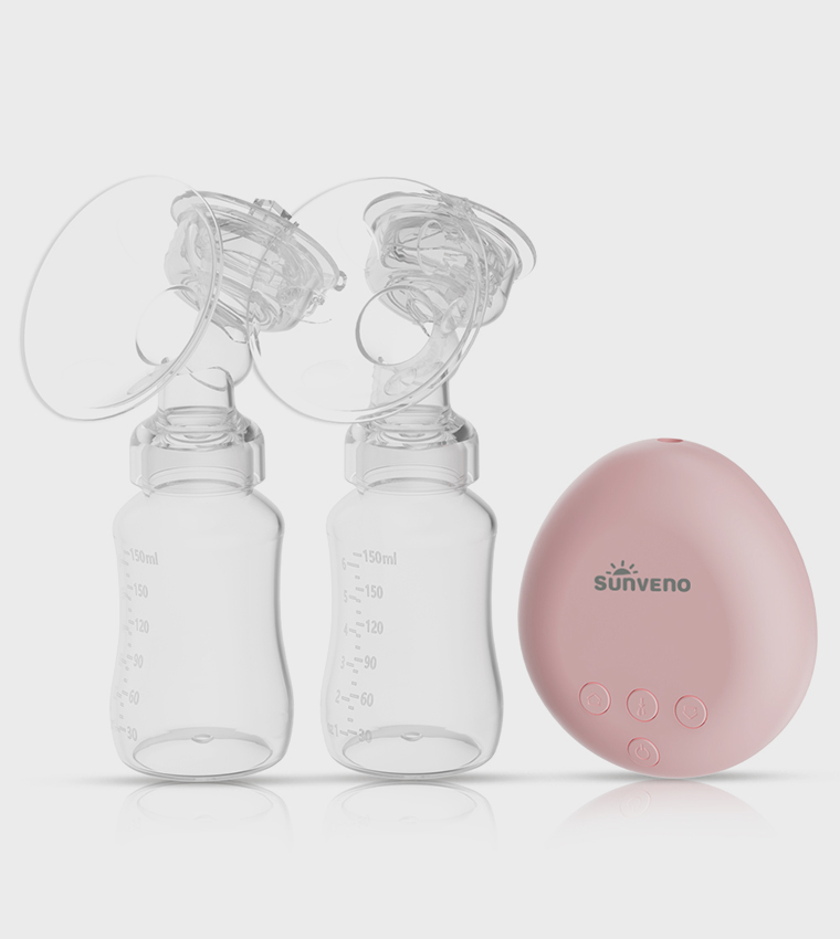  Automatic Dual Breast Pump with Controller - White