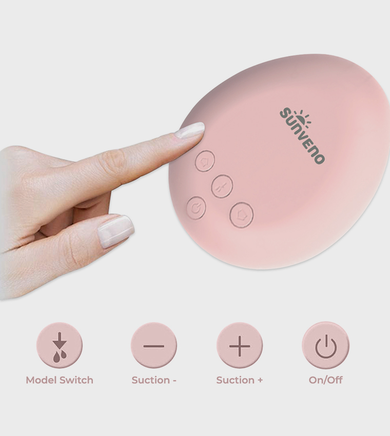  Automatic Dual Breast Pump with Controller - White