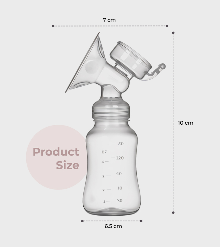  Automatic Dual Breast Pump with Controller - White