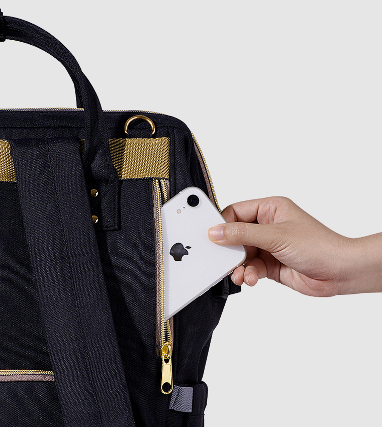 Diaper Bag with Usb And Hooks