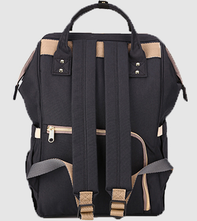 Diaper Bag with Usb And Hooks