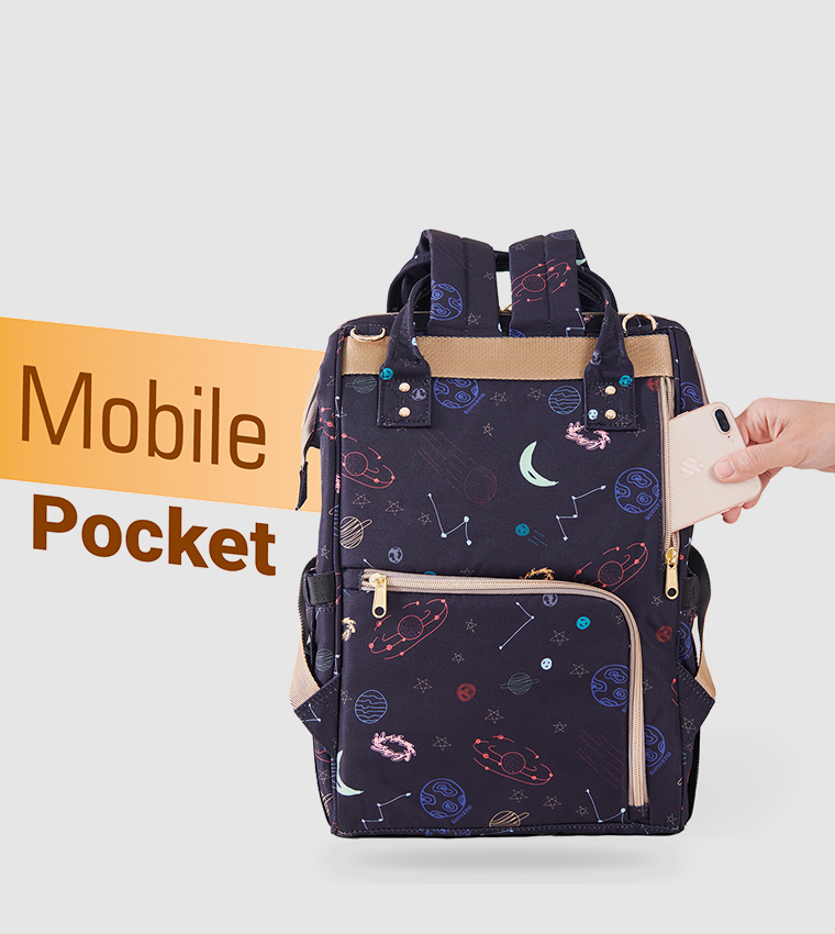 Galaxy diaper cheap bag