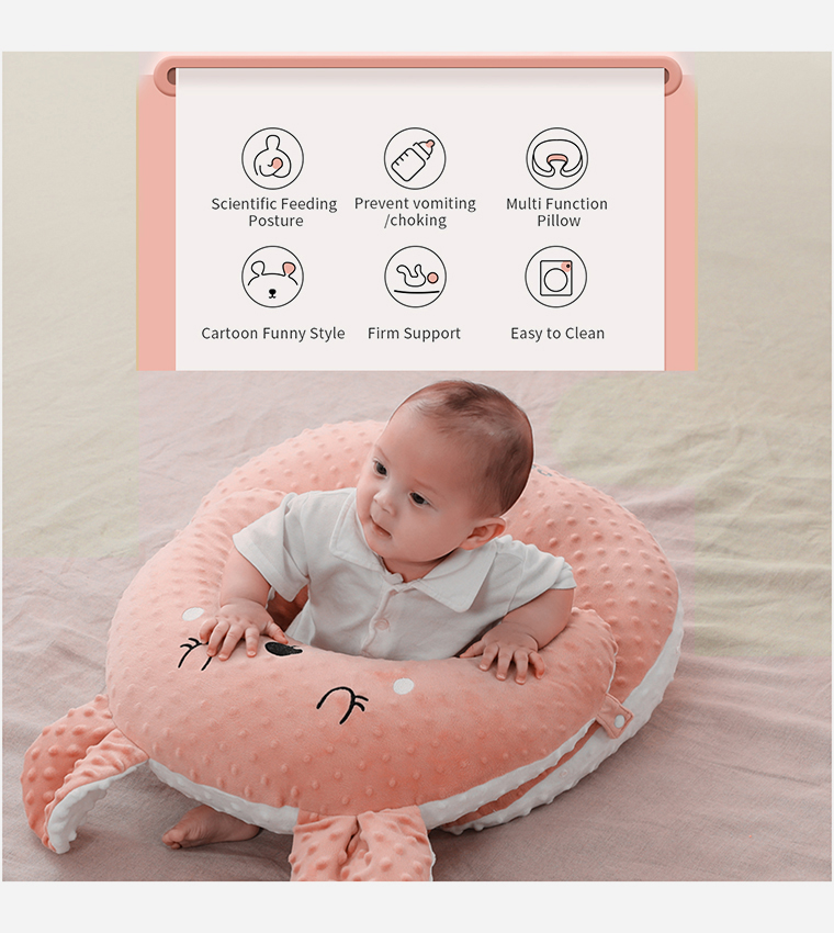 C shaped 2024 baby pillow