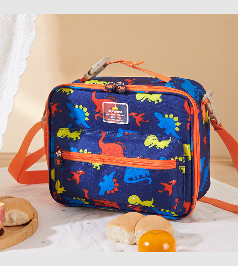 Dino Themed Lunch Bag with Sling