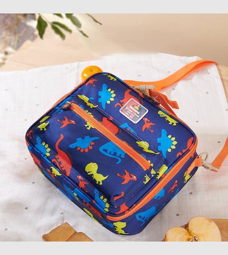 Dino Themed Lunch Bag with Sling