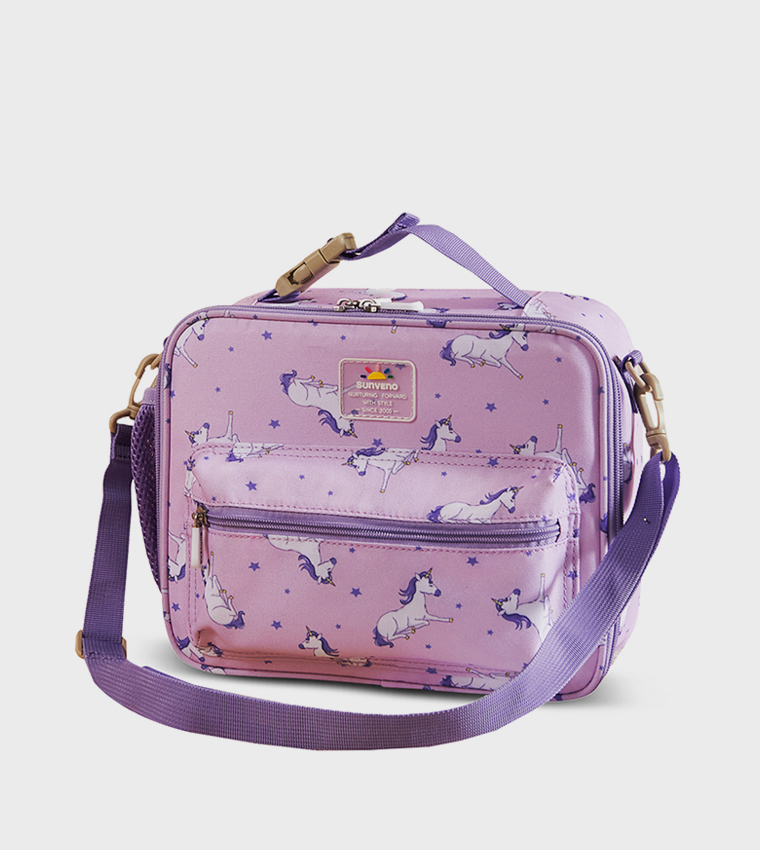 Unicorn Themed Lunch Bag with Sling