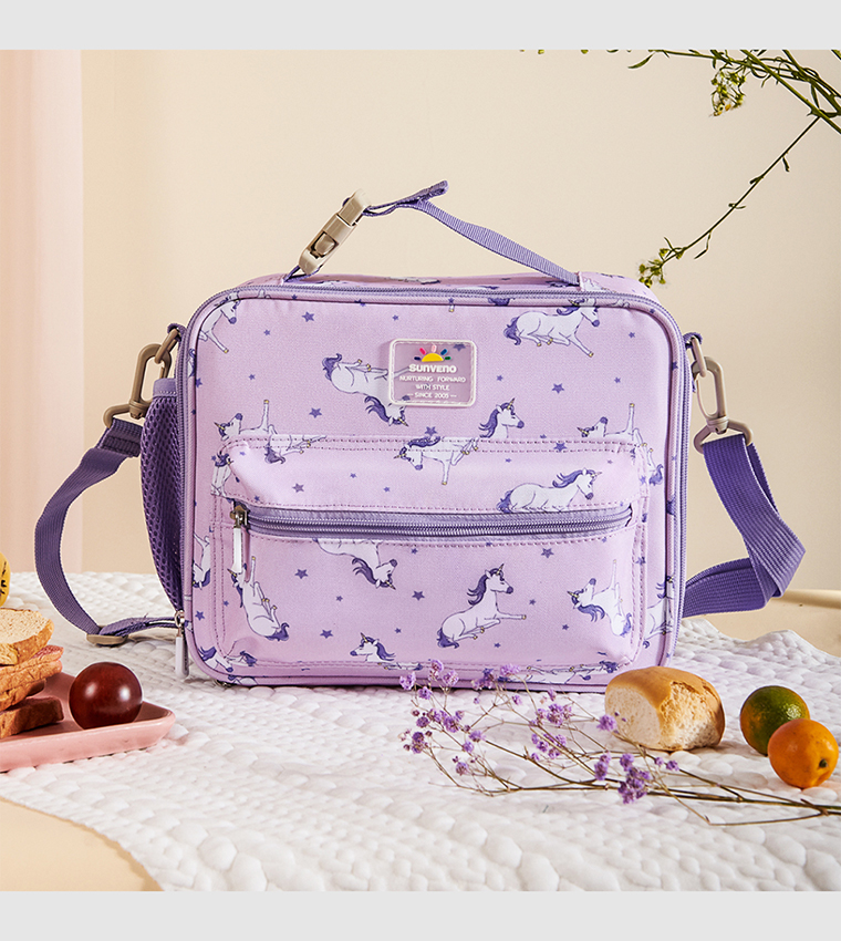Unicorn Themed Lunch Bag with Sling