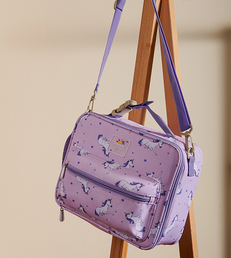 Unicorn Themed Lunch Bag with Sling