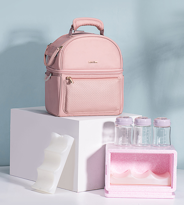 Insulated Lunch Bag With Thermo Box