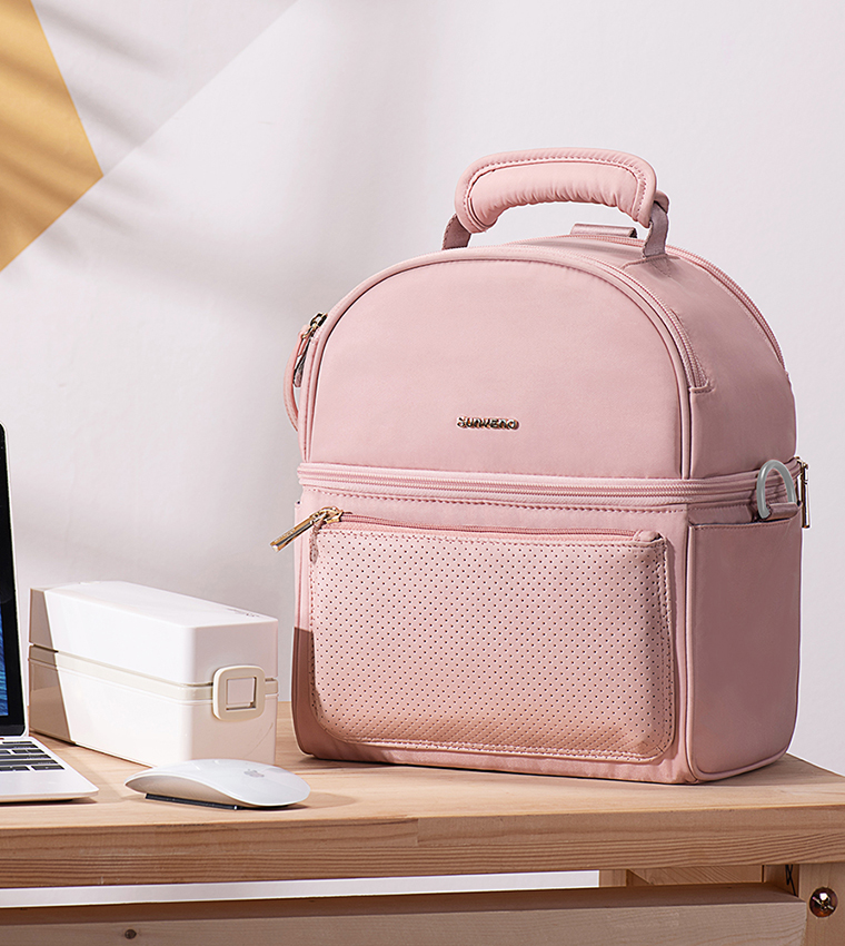 Insulated Lunch Bag With Thermo Box
