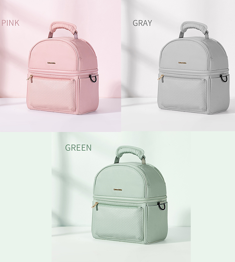 Insulated Lunch Bag With Thermo Box
