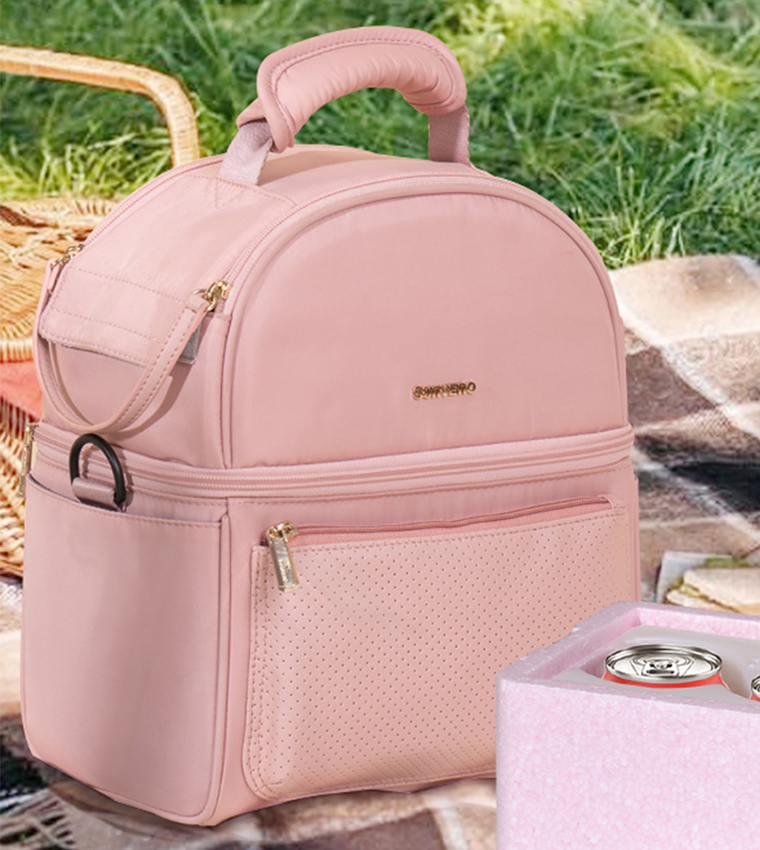 Insulated Lunch Bag With Thermo Box