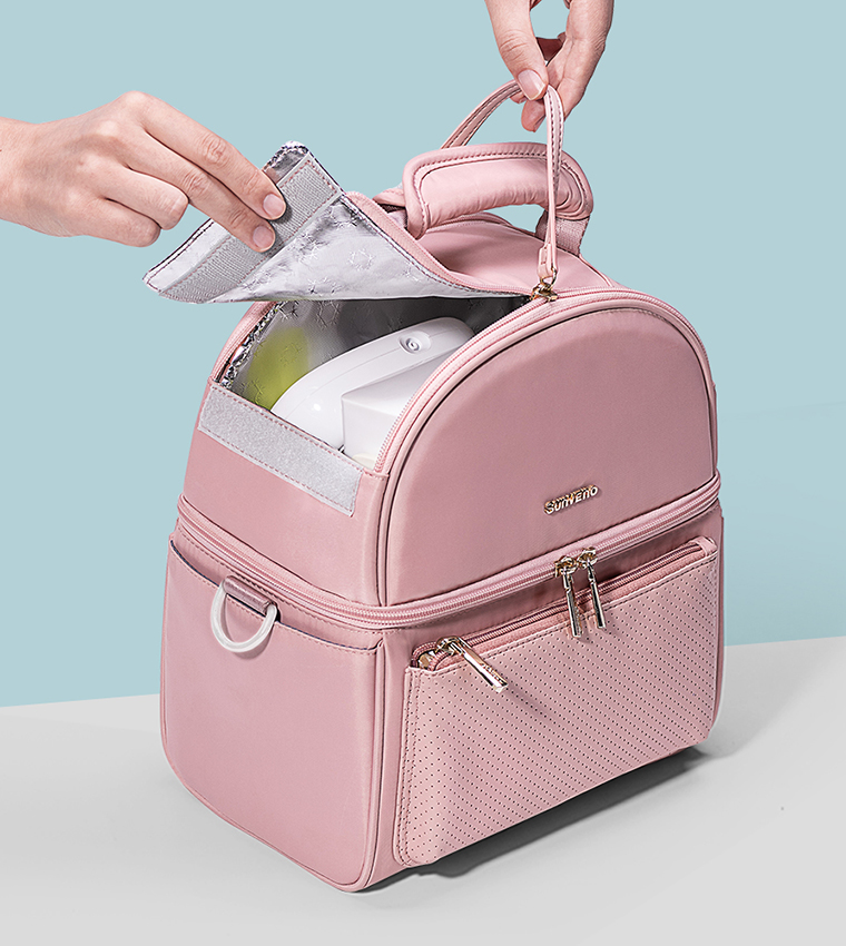 Insulated Lunch Bag With Thermo Box