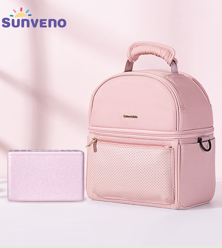 Insulated Lunch Bag With Thermo Box