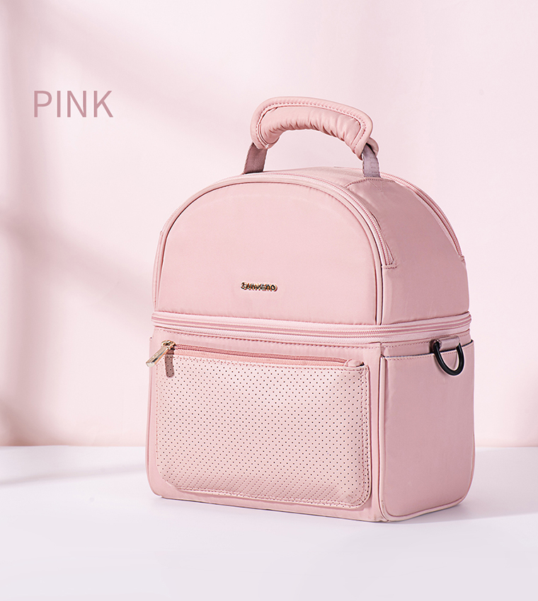 Insulated Lunch Bag With Thermo Box