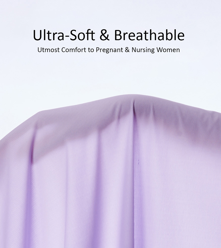 Buy Sunveno Maternity Cross-Fit Nursing & Sleep Bra (L), Brown