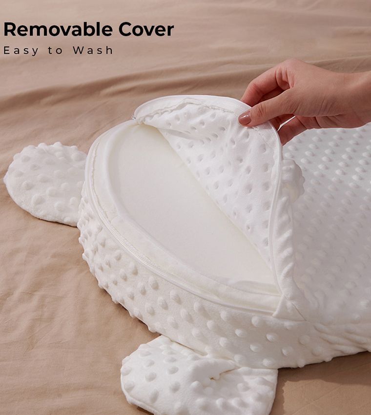 Portable Baby Anti-spill Milk U Shape Pillow with 10° Slope Pad