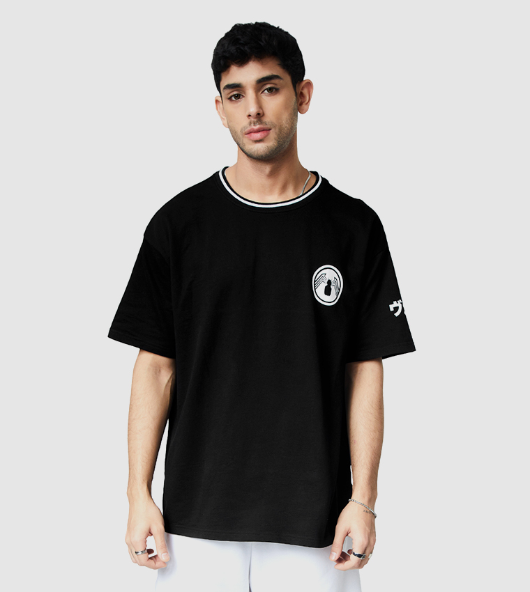 Marvel Venom Printed Oversized T-Shirt