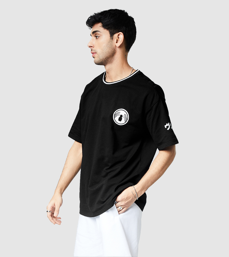 Marvel Venom Printed Oversized T-Shirt