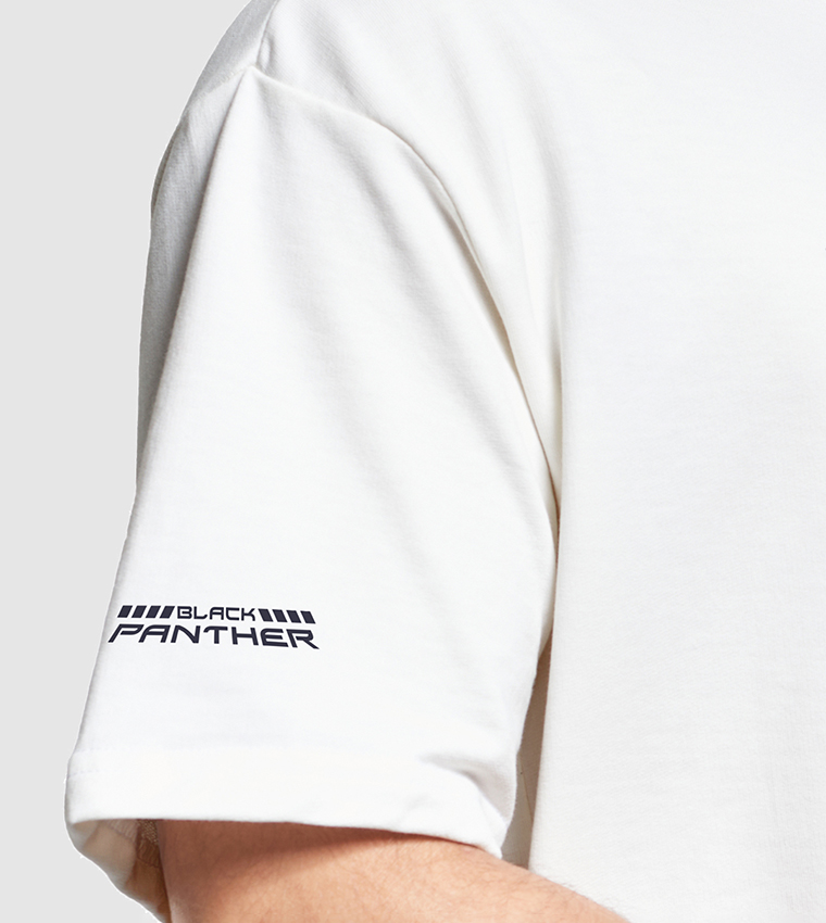 Official Panther T'Challa's Clan Printed Oversized T-Shirt