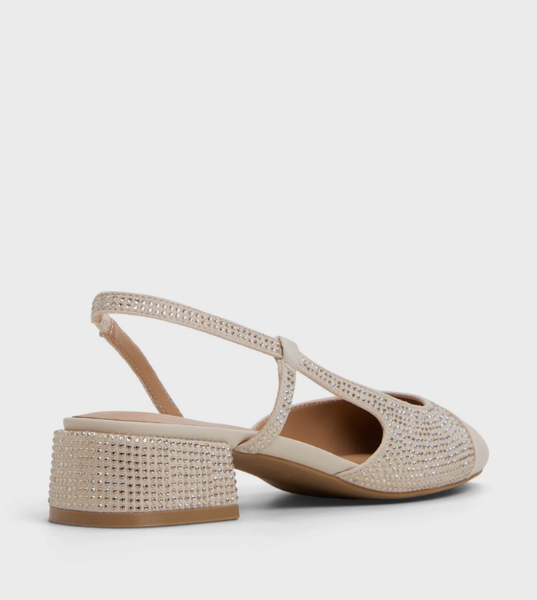 SOFIIA Cap Toe Slingback Pumps