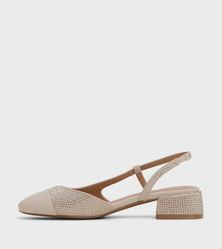 SOFIIA Cap Toe Slingback Pumps