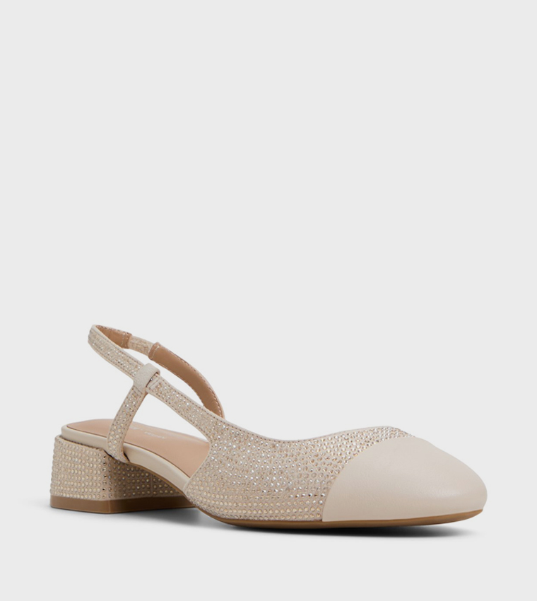 SOFIIA Cap Toe Slingback Pumps