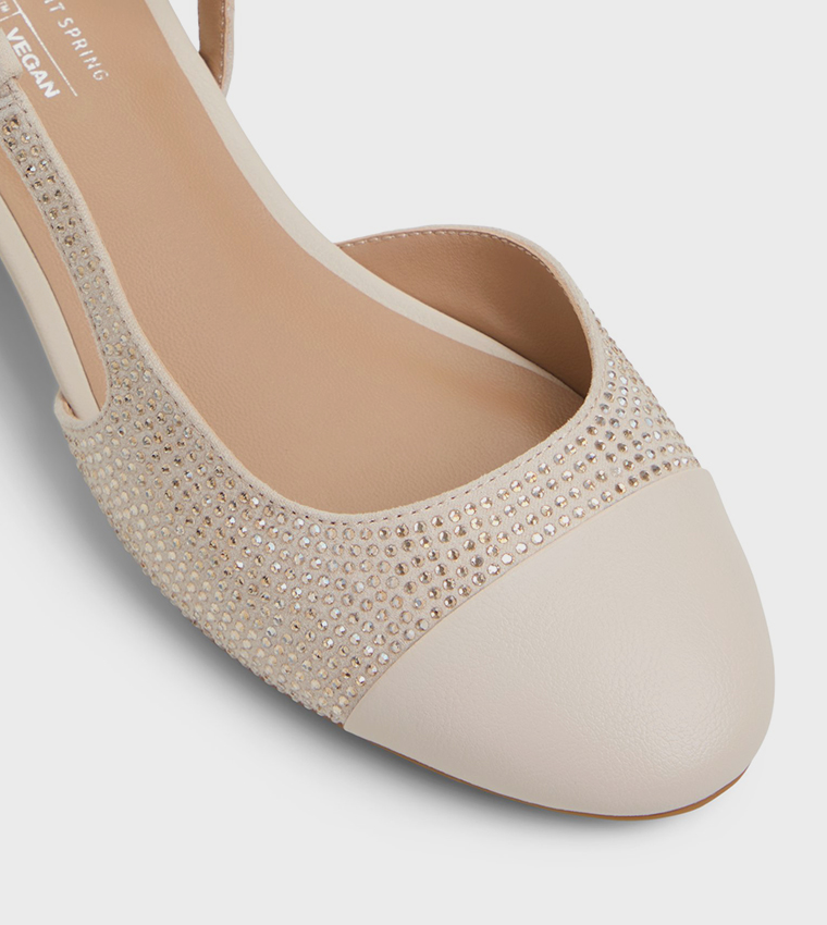 SOFIIA Cap Toe Slingback Pumps