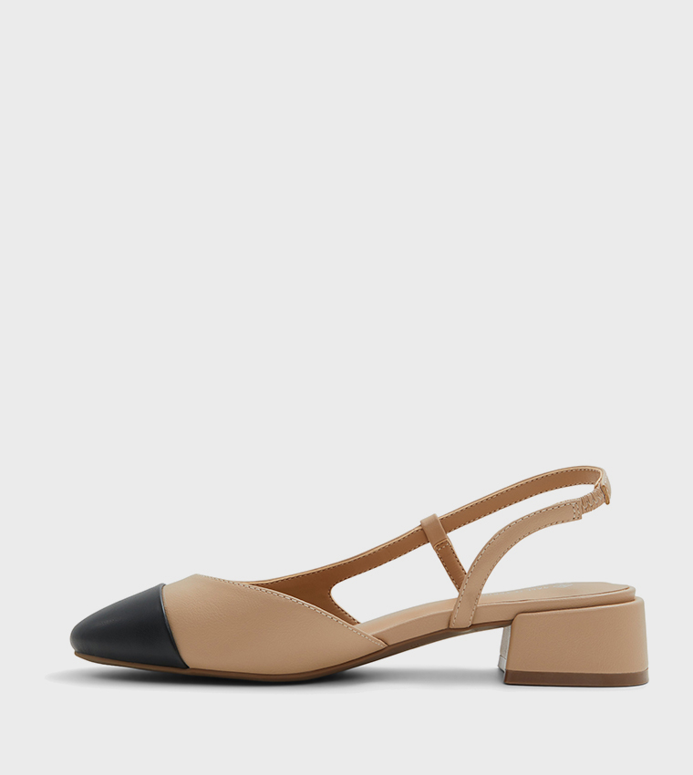 SOFIIA Slingback Block Heel Pumps