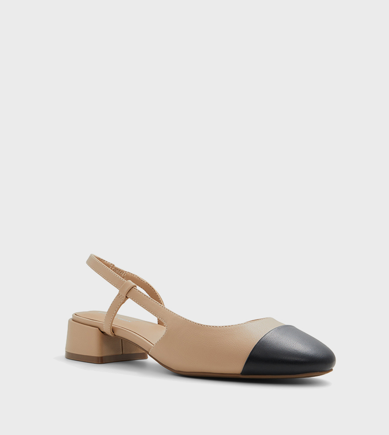 SOFIIA Slingback Block Heel Pumps