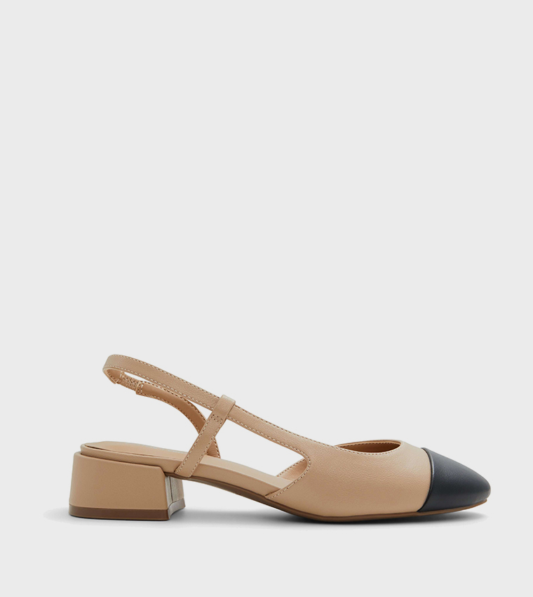 SOFIIA Slingback Block Heel Pumps