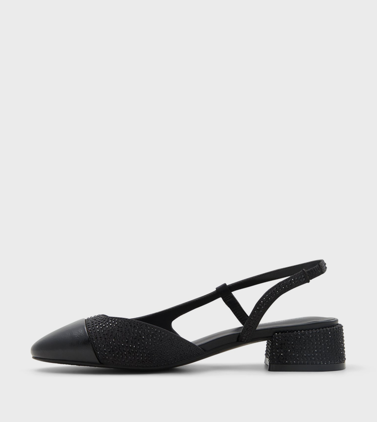 SOFIIA Cap Toe Slingback Pumps