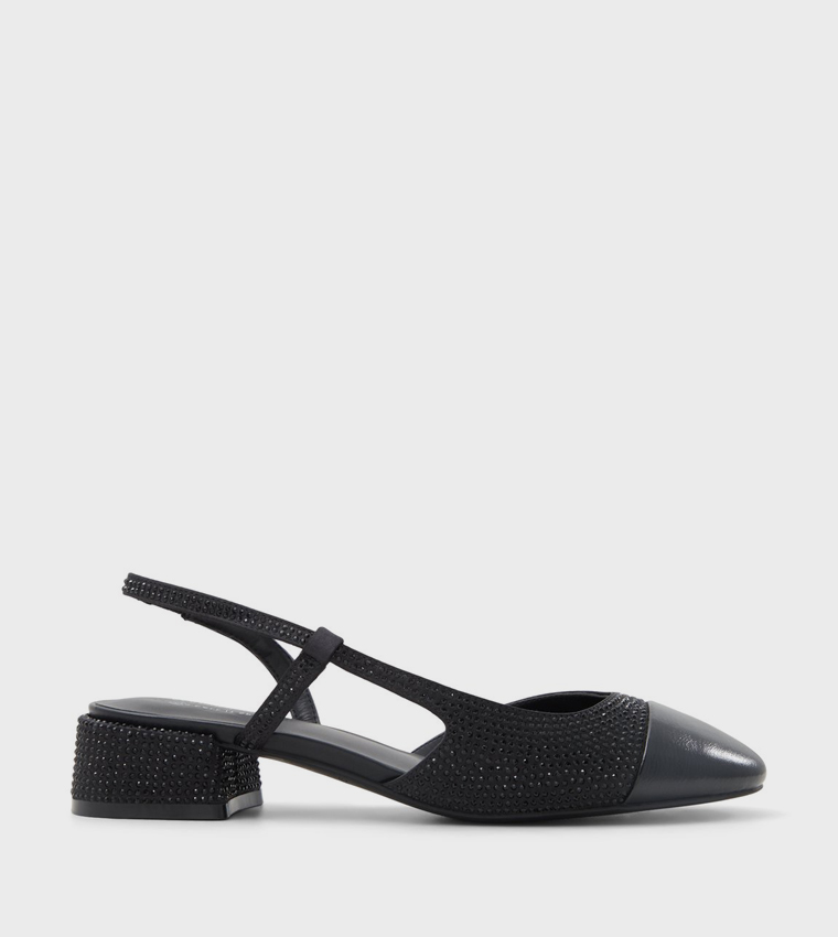 SOFIIA Cap Toe Slingback Pumps