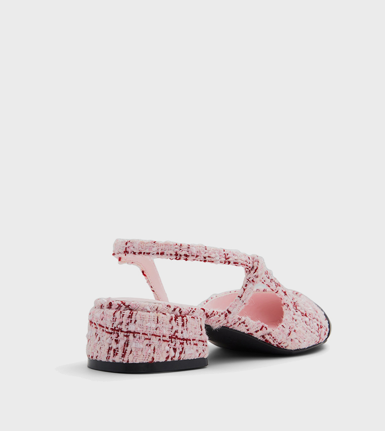 SOFIIA Tweed Slingback Pumps