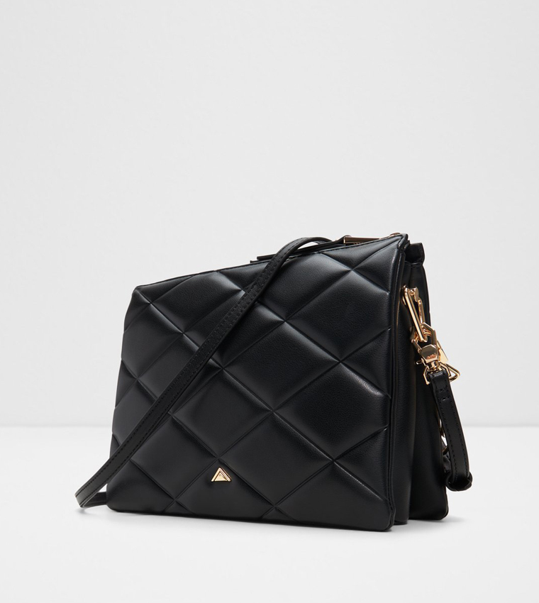 SOFTQUILT Chain Detail Crossbody Bag