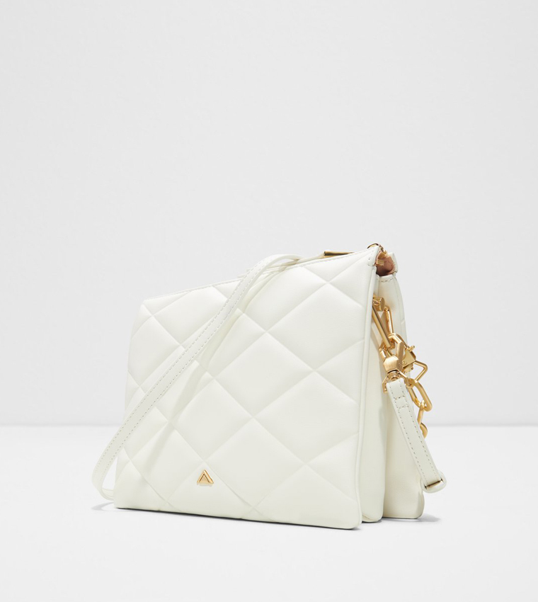 SOFTQUILT Chain Detail Crossbody Bag