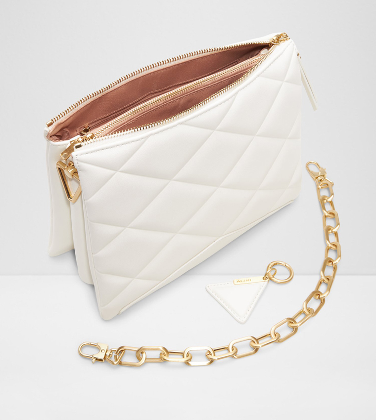 SOFTQUILT Chain Detail Crossbody Bag