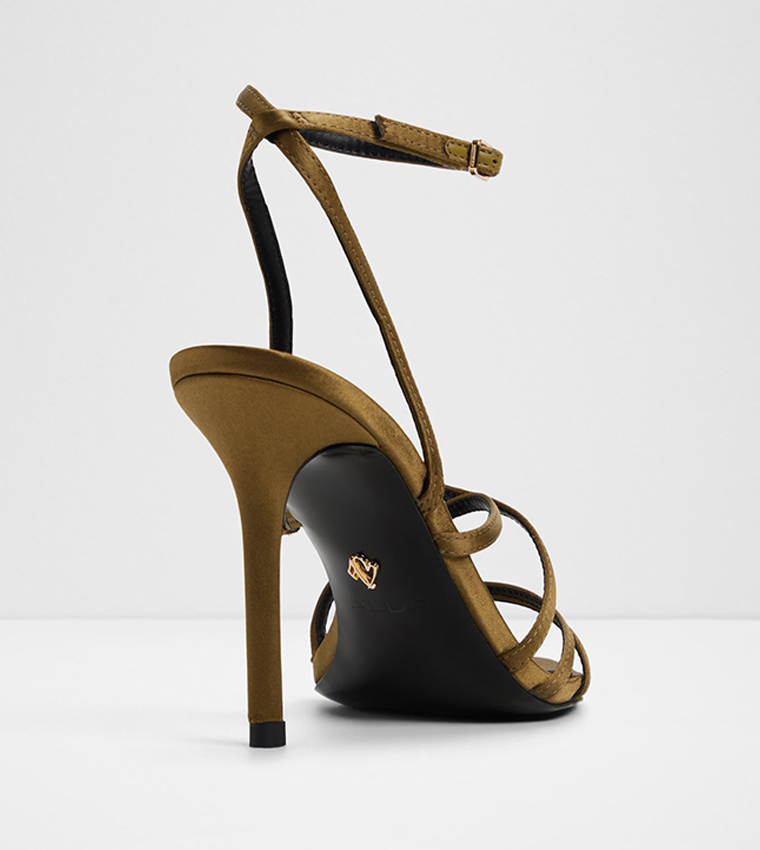 SOLANIA Strappy Stiletto Heel Sandals