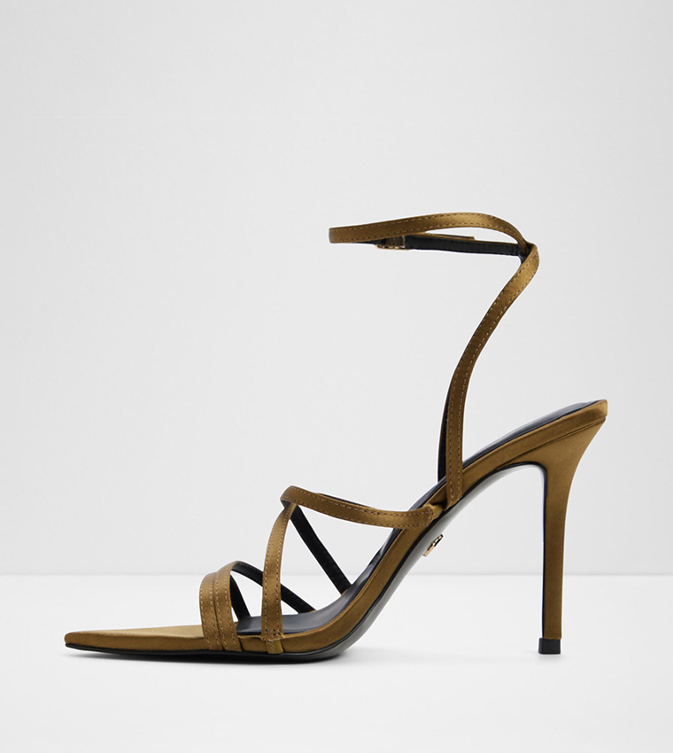 SOLANIA Strappy Stiletto Heel Sandals