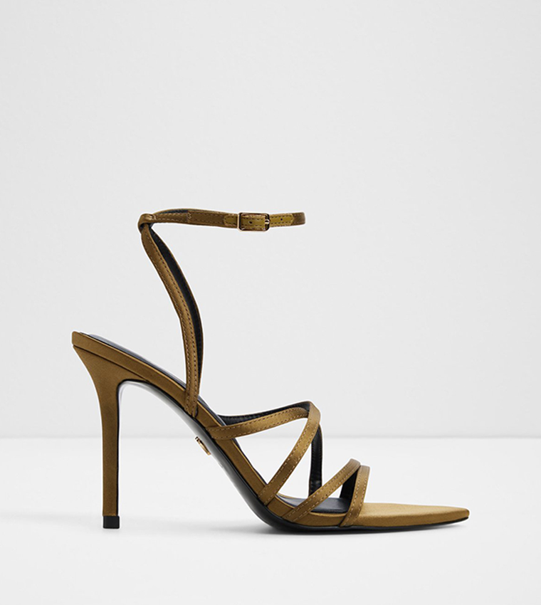 SOLANIA Strappy Stiletto Heel Sandals
