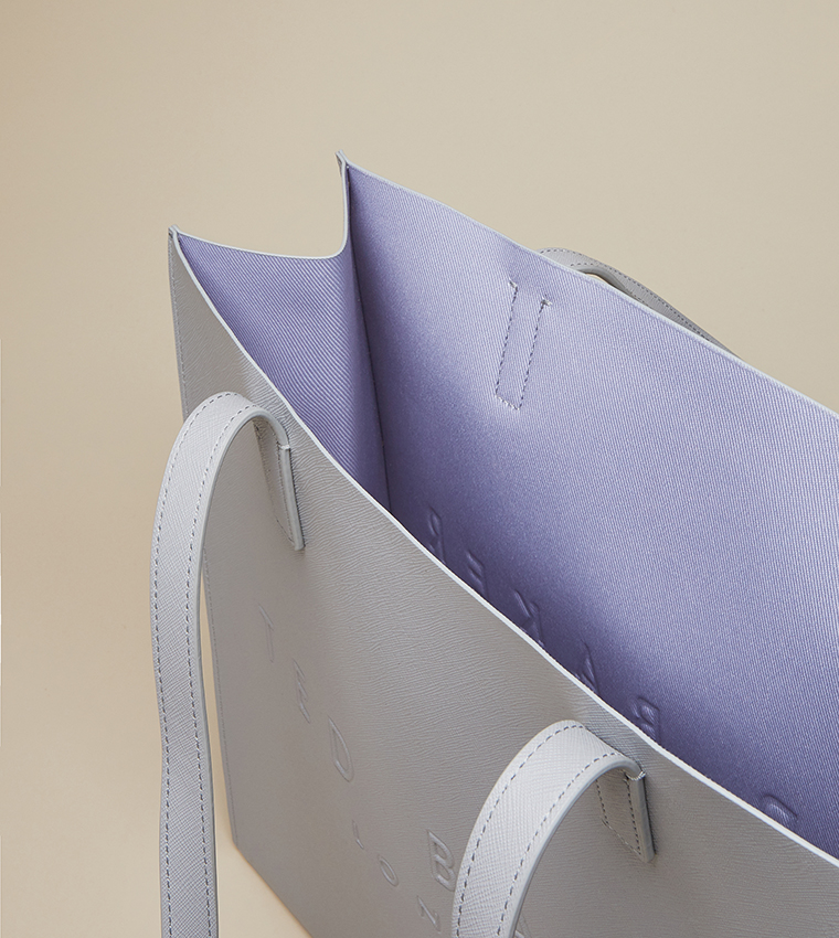 SOOCON Logo Embossed Tote Bag