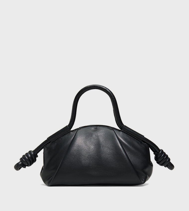 SOPHIIA Ruched Top Handle Bag
