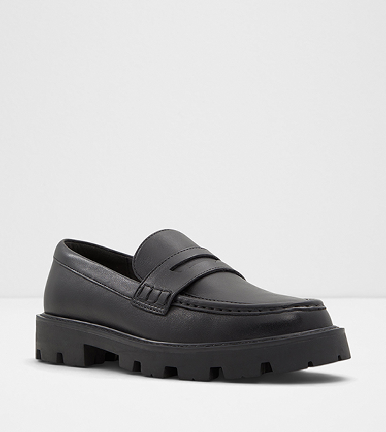 Buy Aldo SOPRANO Slip On Platform Loafers In Black 6thStreet Kuwait